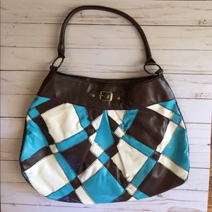 SALE 🍾 Brown & Blue Purse